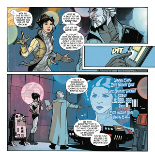 Illustration for article titled Princess Leia Wants to Be a Hero in New Comic But People Won't Let Her